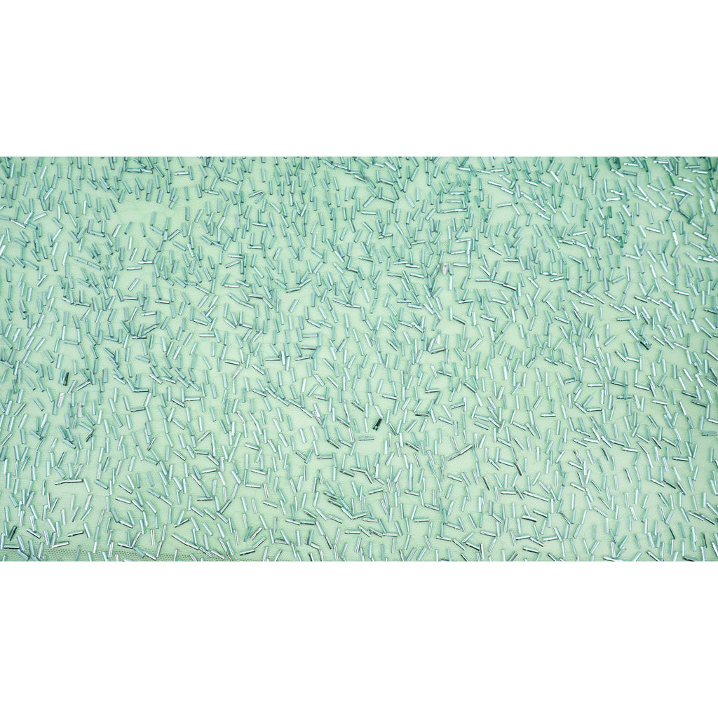 Dazzle Beaded Stretch Mesh Fabric | CDW