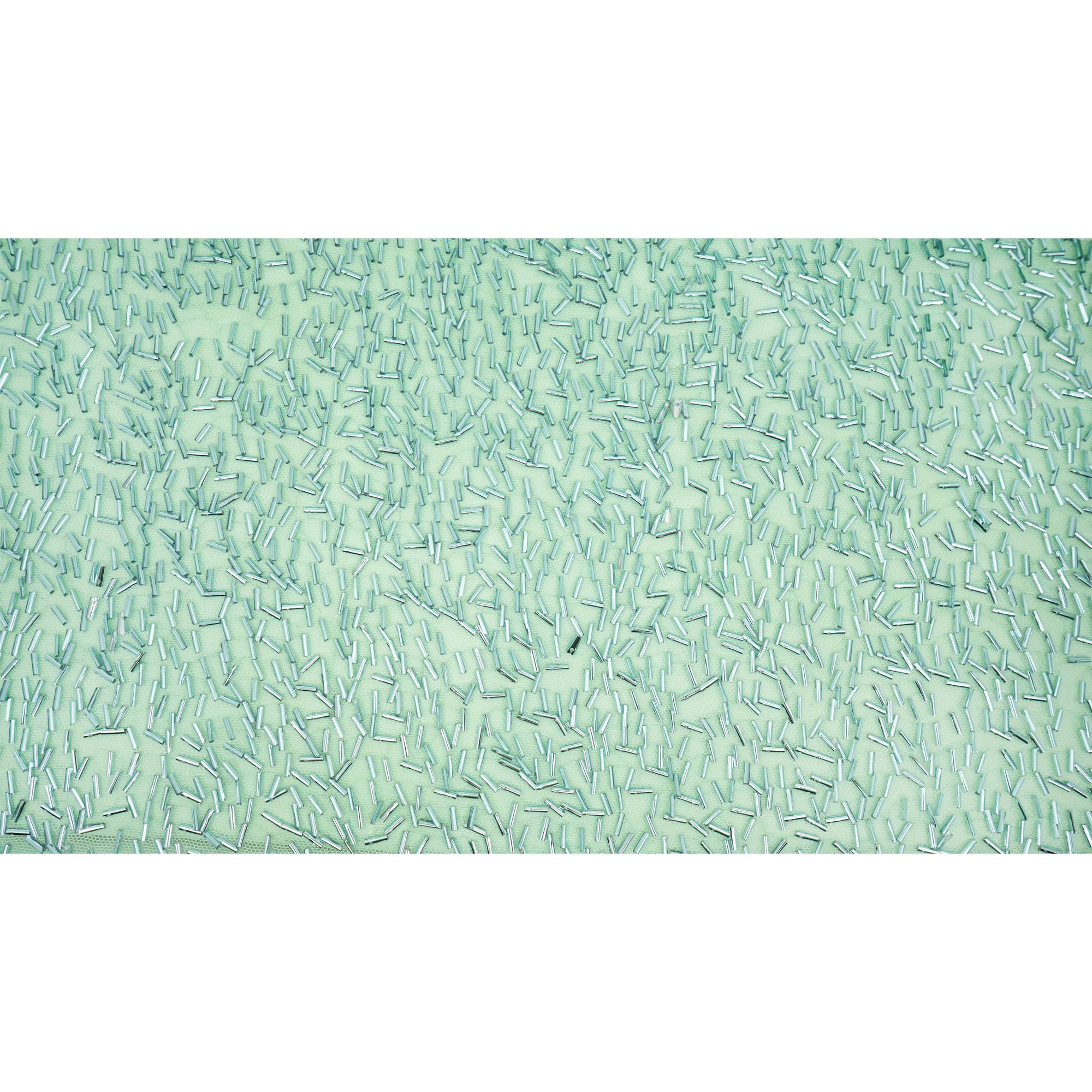 Dazzle Beaded Stretch Mesh Fabric | CDW