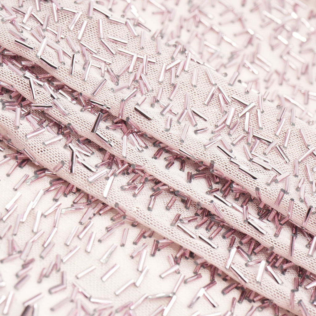 Dazzle Beaded Stretch Mesh Fabric | CDW