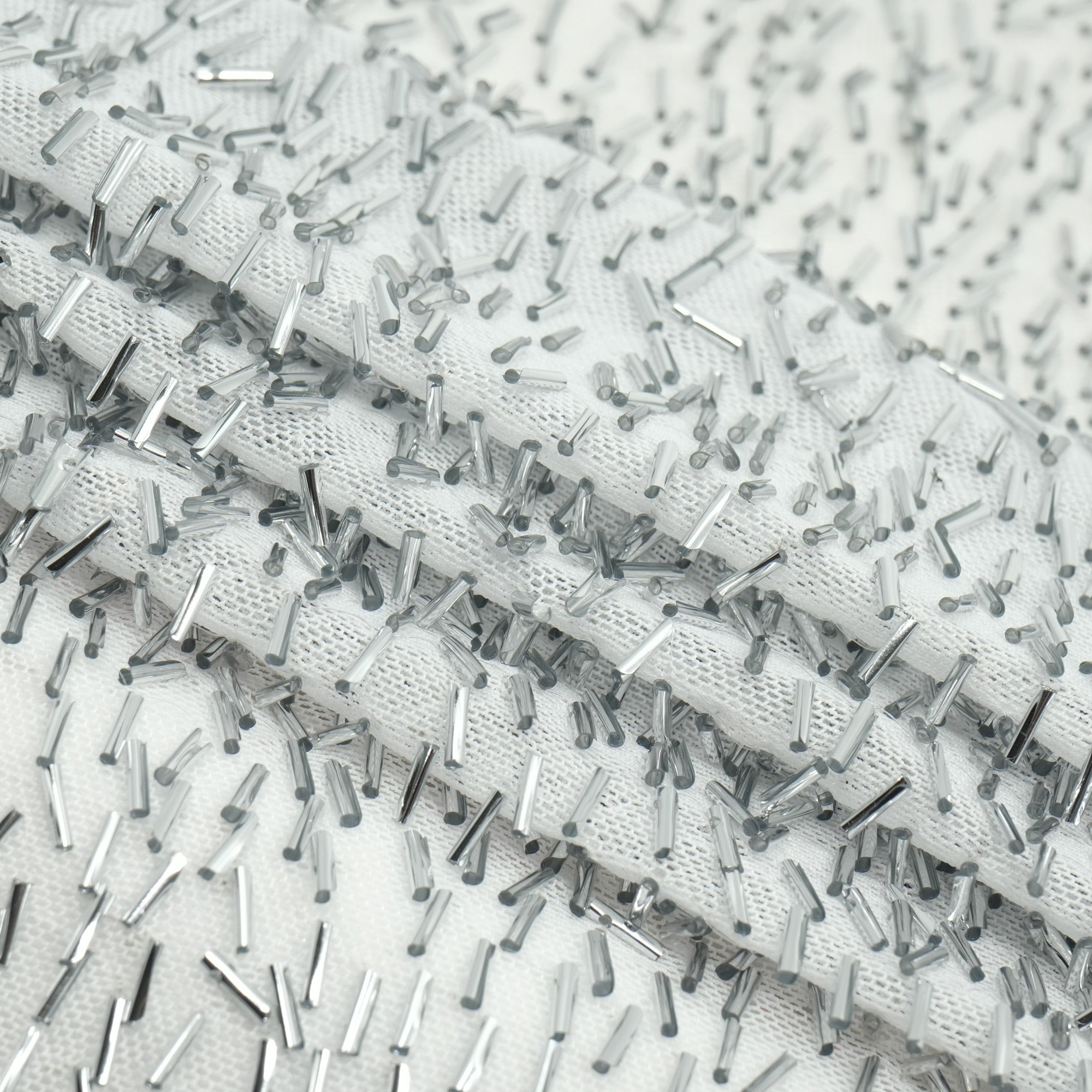 Dazzle Beaded Stretch Mesh Fabric | CDW