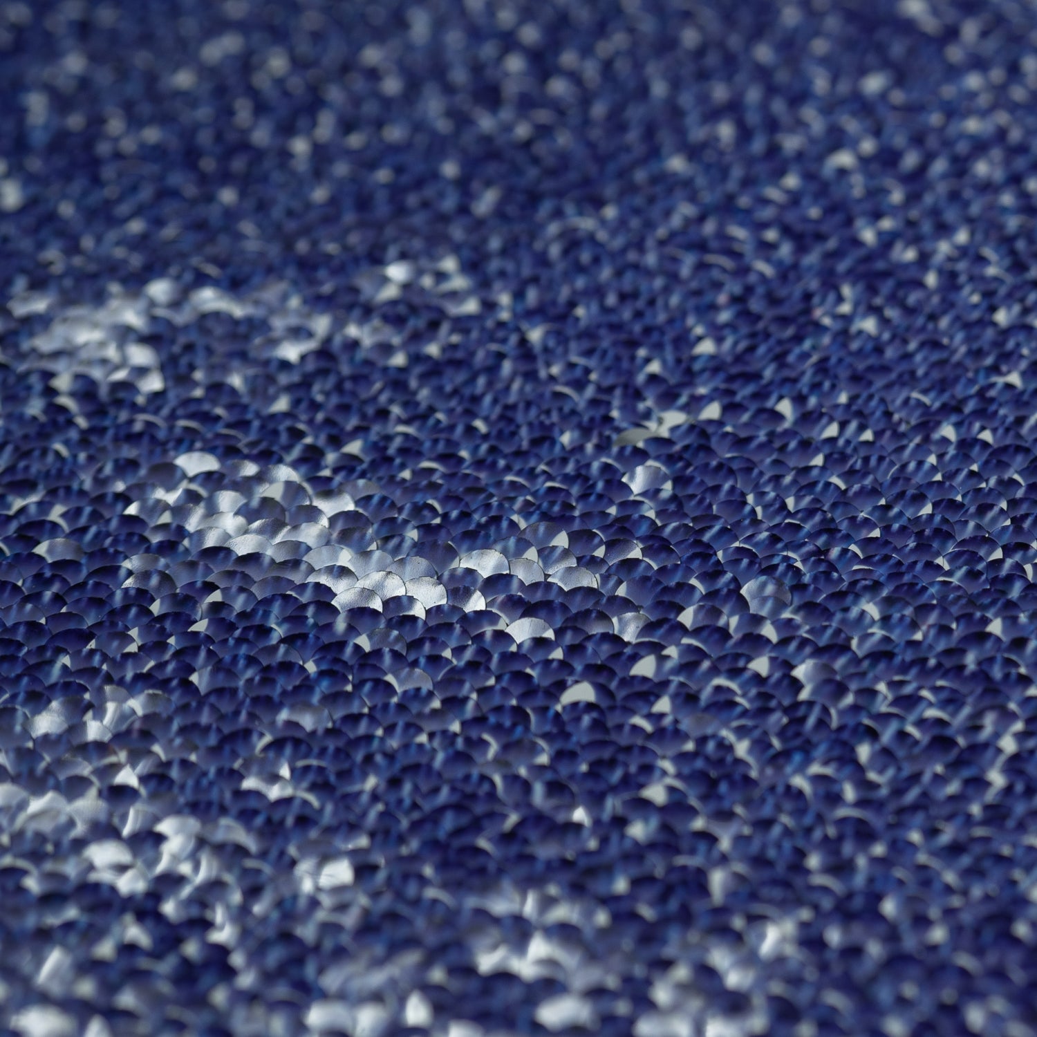Denim Printed Flip Sequin on Spandex Fabric | CDW