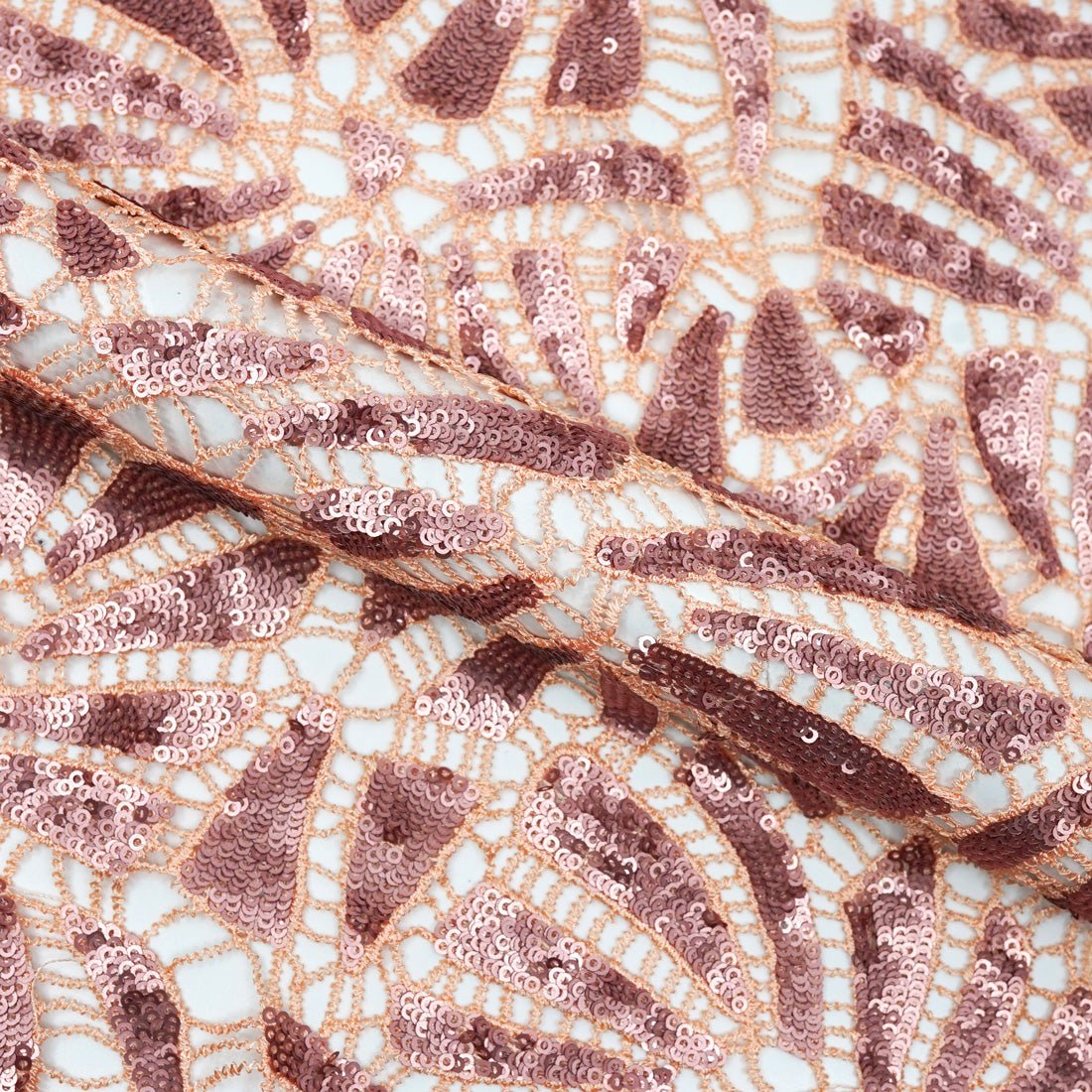 Ornate Lace Sequin Fabric | CDW