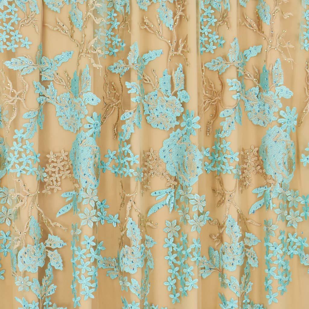 Eve Embroidered Mesh Fabric | CDW