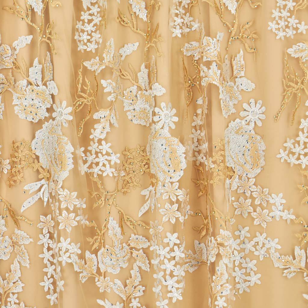 Eve Embroidered Mesh Fabric | CDW