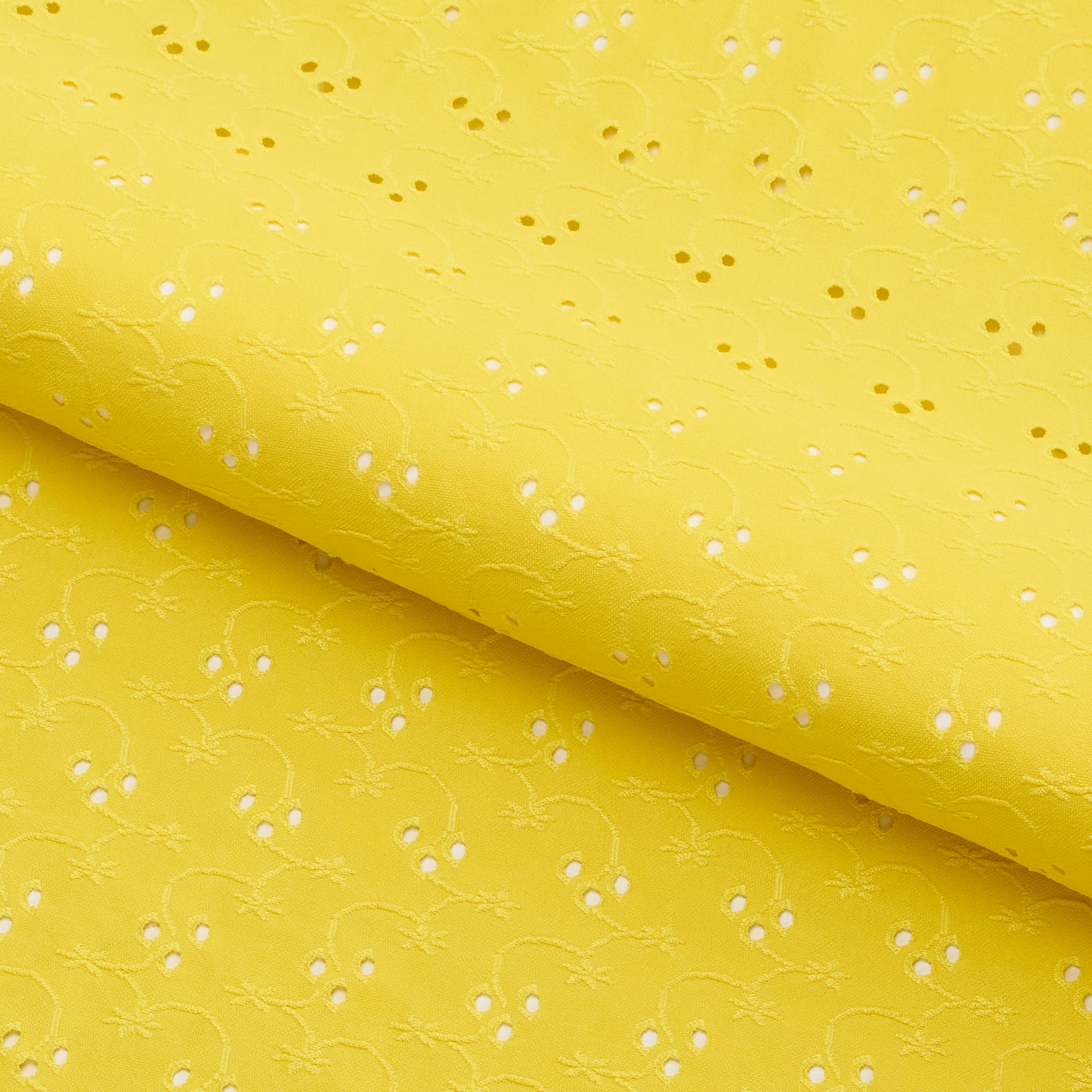 Eyelet Polyester Spandex Jacquard Fabric | CDW