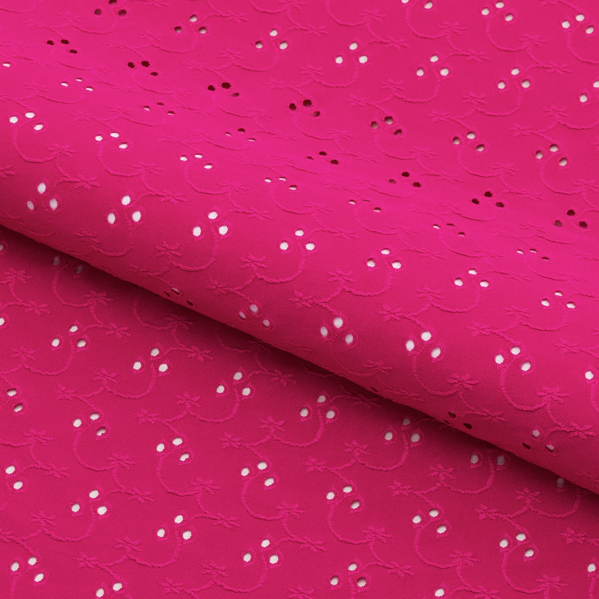 Eyelet Polyester Spandex Jacquard Fabric | CDW