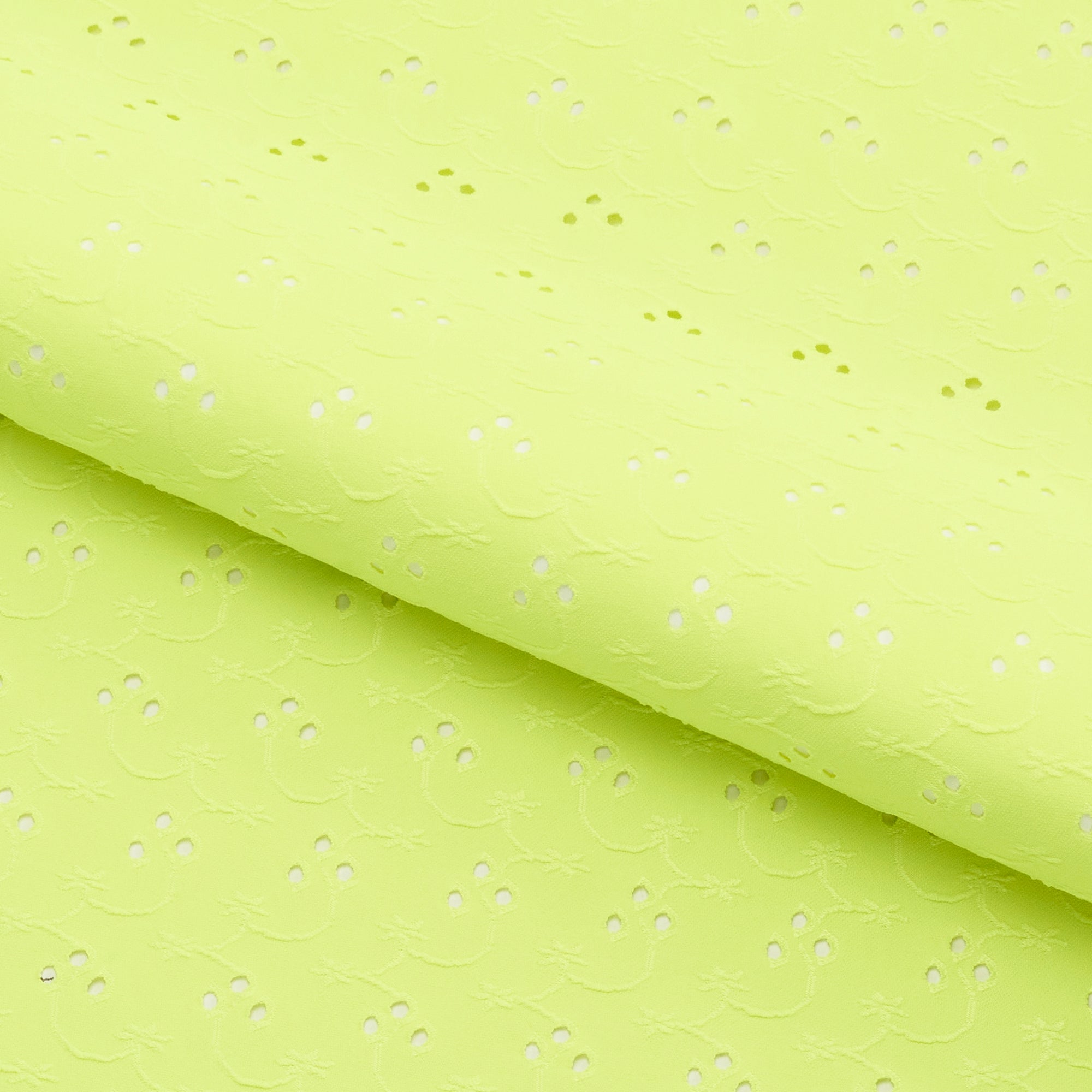 Eyelet Polyester Spandex Jacquard Fabric | CDW
