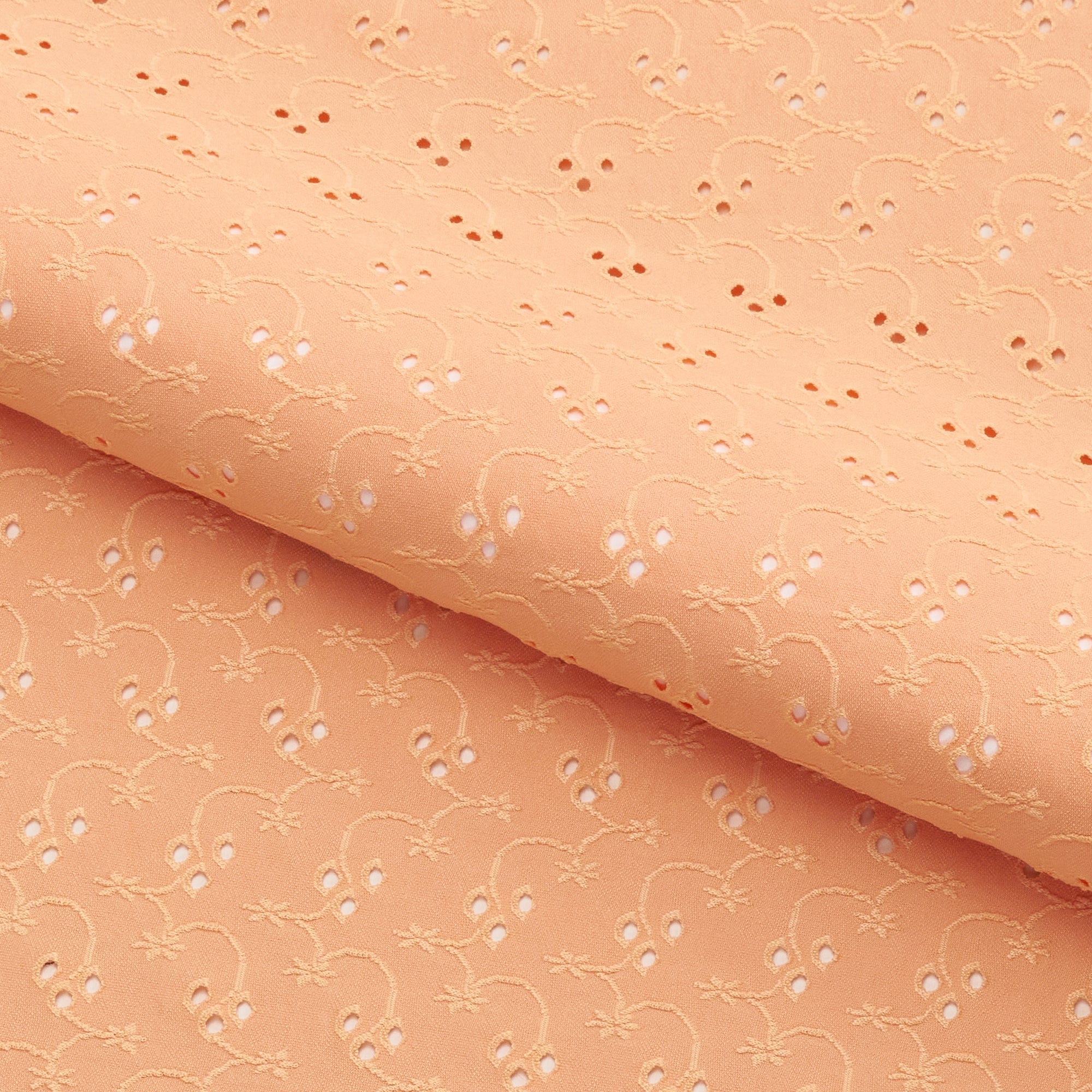 Eyelet Polyester Spandex Jacquard Fabric | CDW