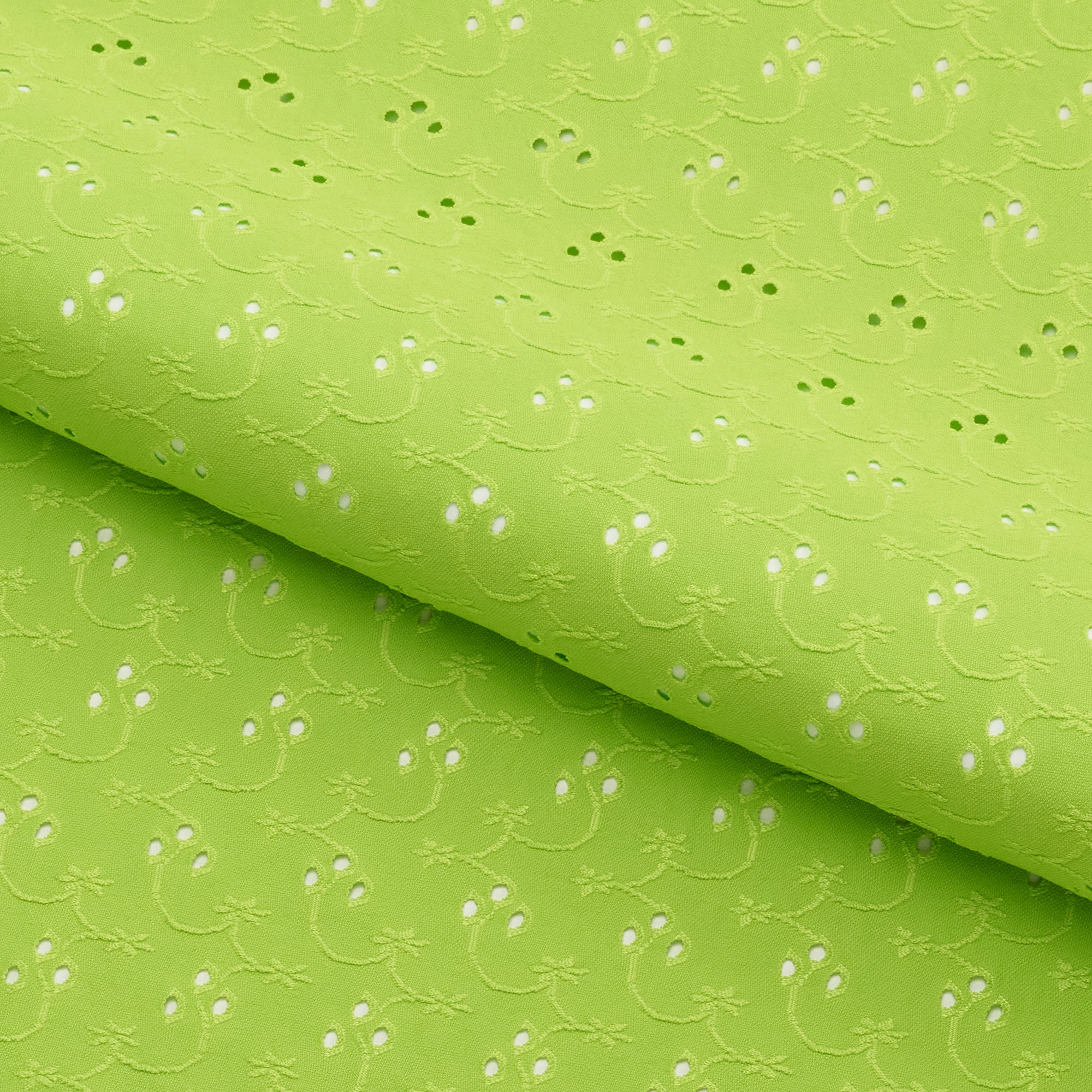 Eyelet Polyester Spandex Jacquard Fabric | CDW