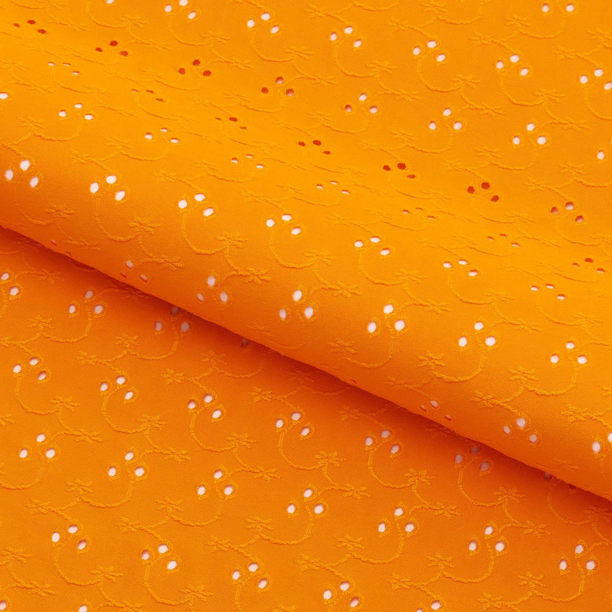 Eyelet Polyester Spandex Jacquard Fabric | CDW