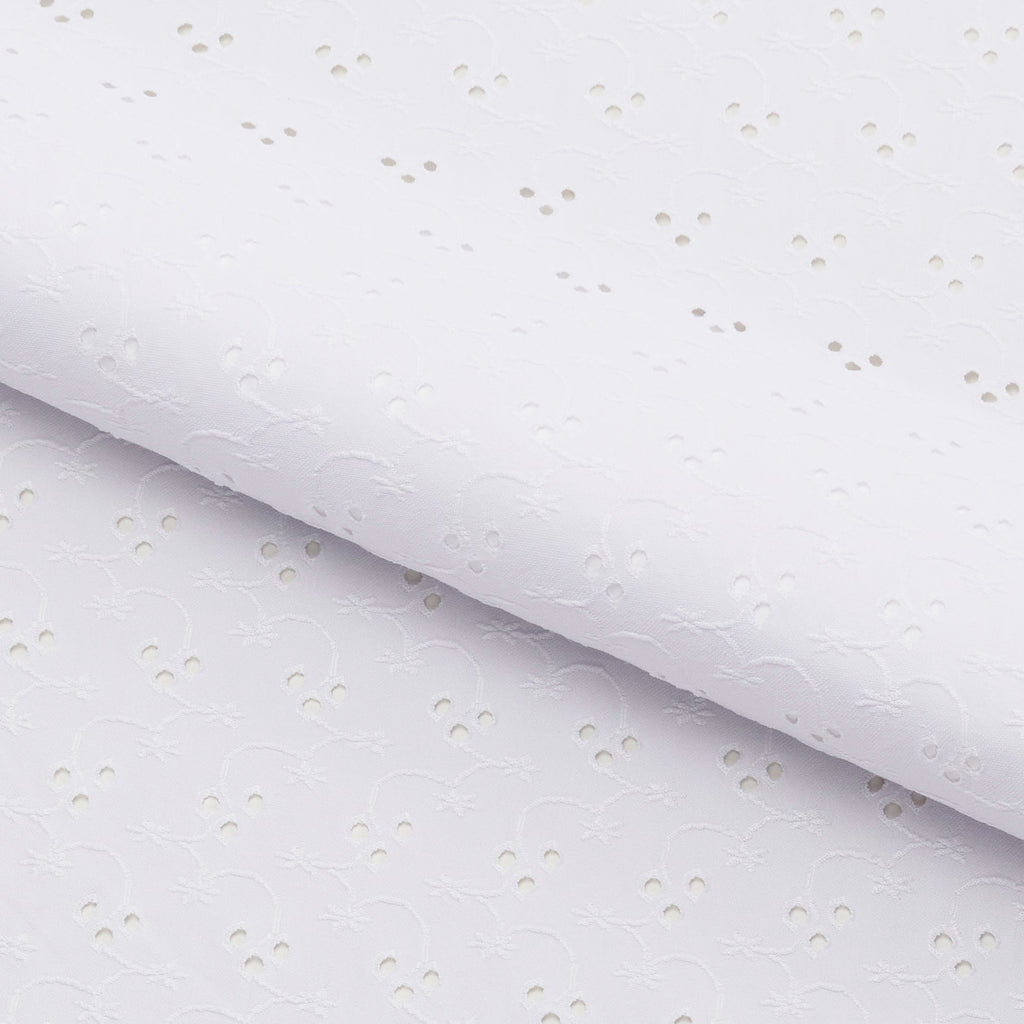 Eyelet Polyester Spandex Jacquard Fabric | CDW