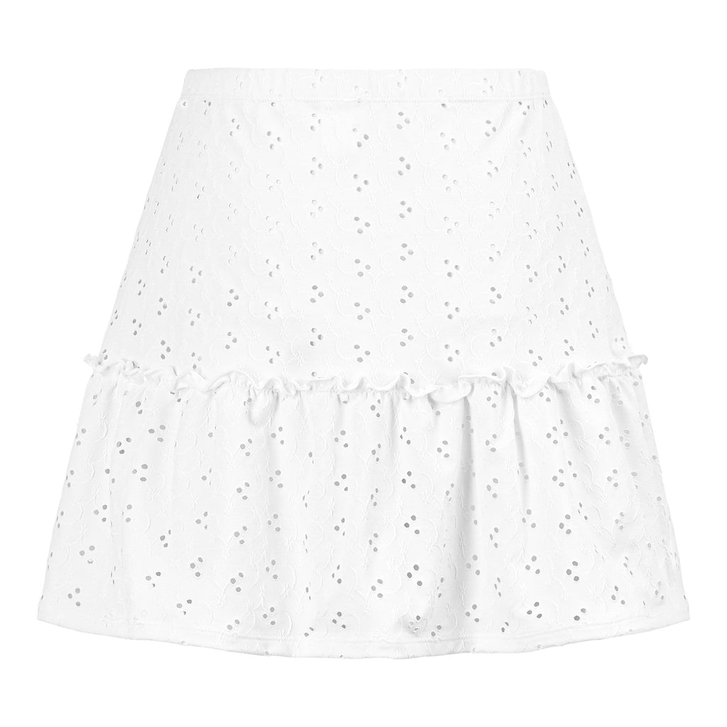 Eyelet Polyester Spandex Jacquard Fabric | CDW