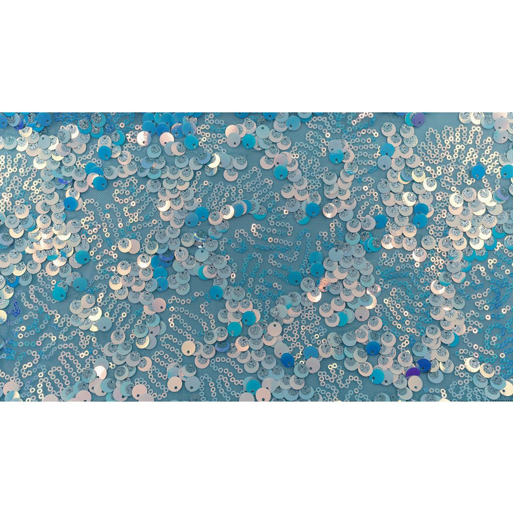 Fame Stretch Mesh Sequin Fabric | CDW