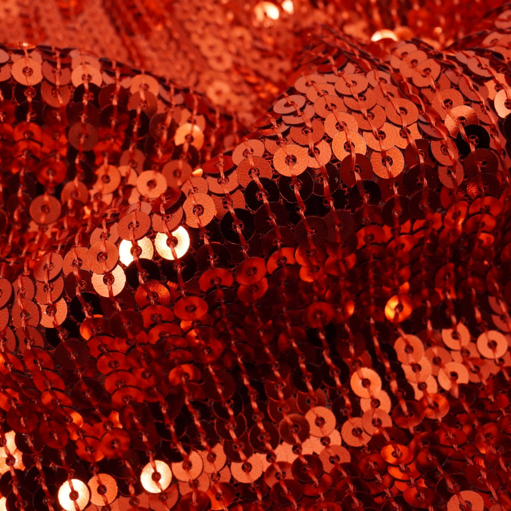 Flounce Fringe Stretch Mesh Sequin Fabric | CDW