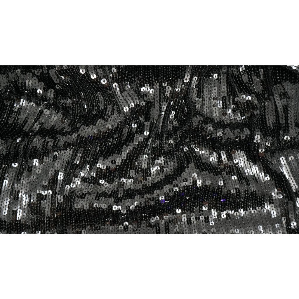 Flounce Fringe Stretch Mesh Sequin Fabric | CDW