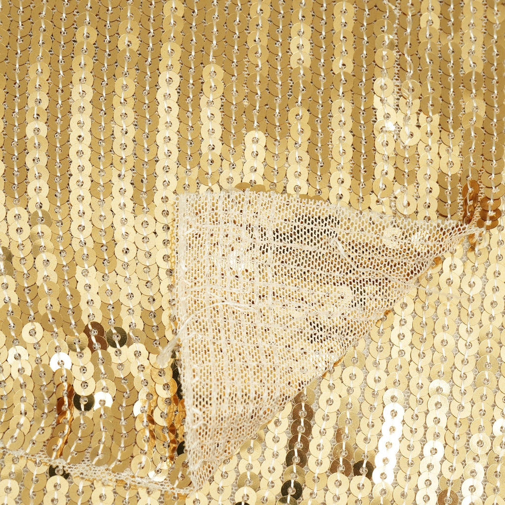 Flounce Fringe Stretch Mesh Sequin Fabric | CDW