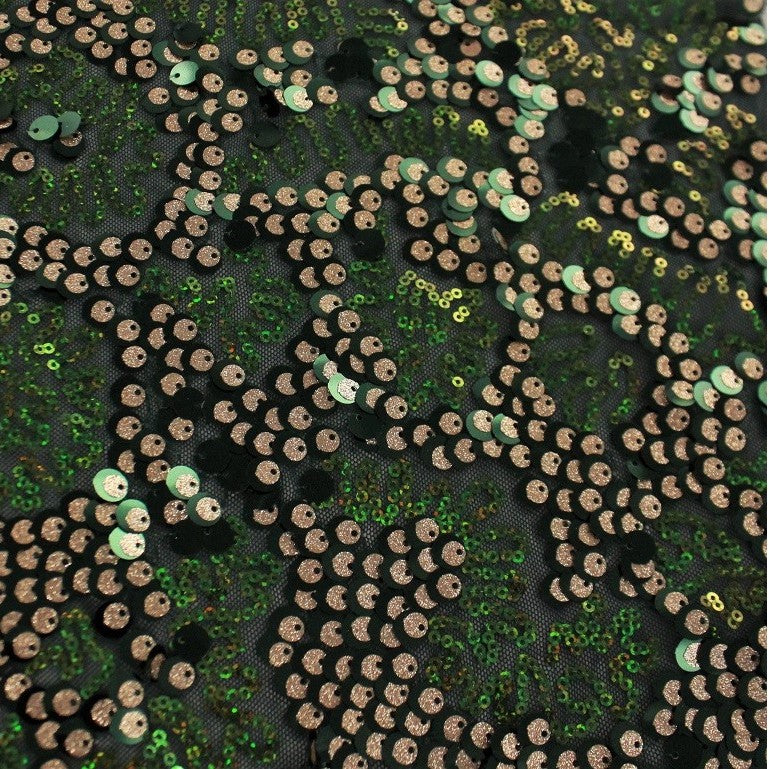 Fame Stretch Mesh Sequin Fabric | CDW