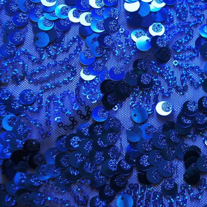 Fame Stretch Mesh Sequin Fabric | CDW