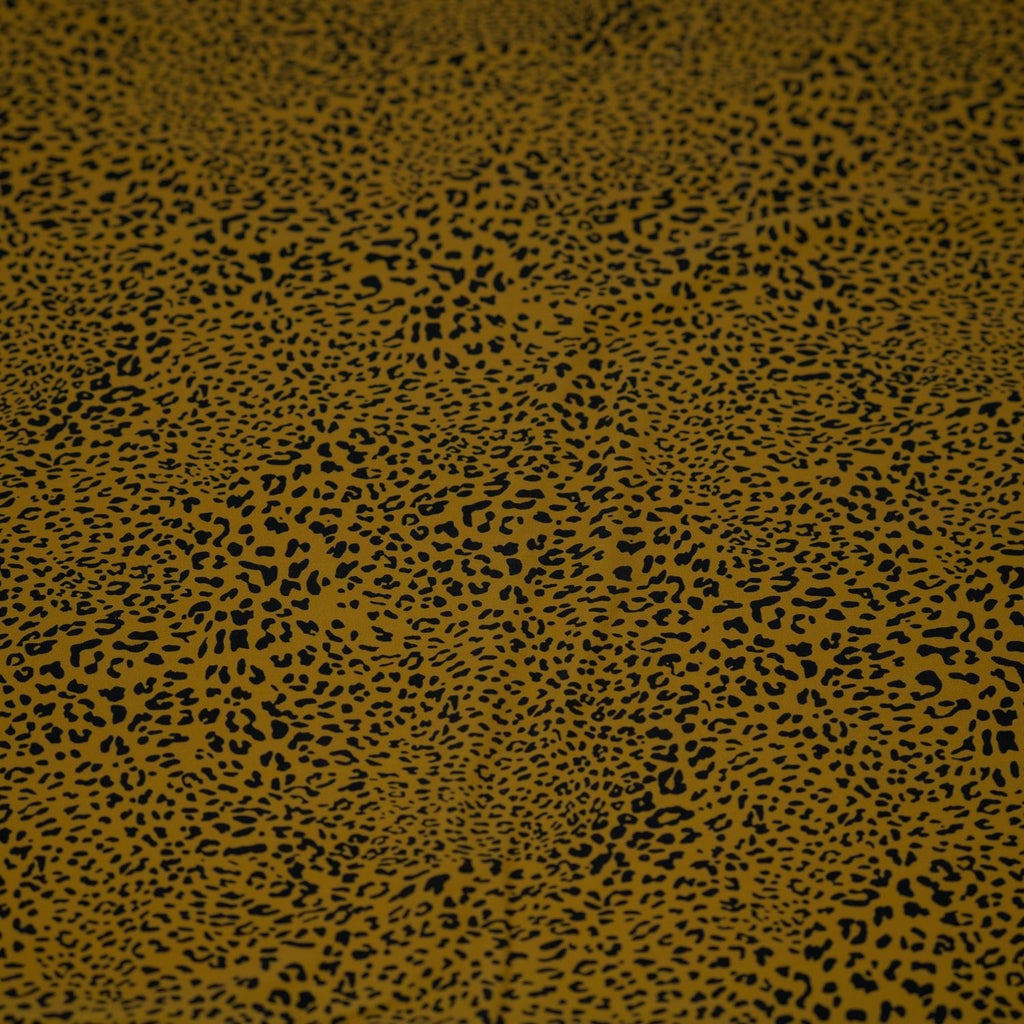 Finely Spotted Cheetah Printed Spandex Fabric | CDW