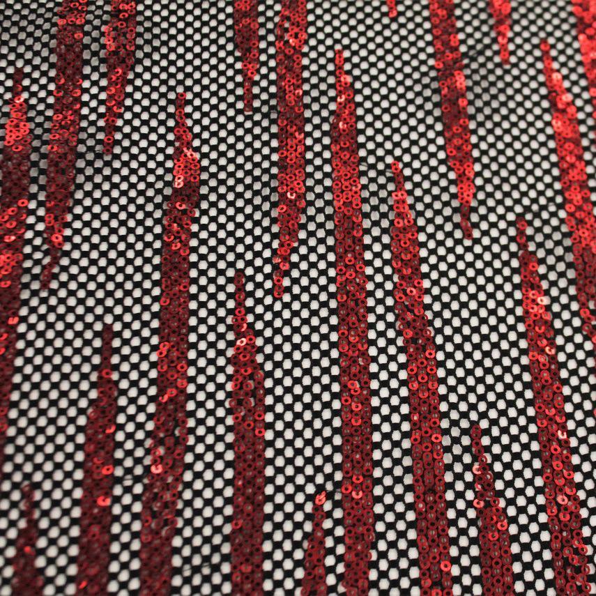 Flair Stretch Netting Sequin Fabric | CDW