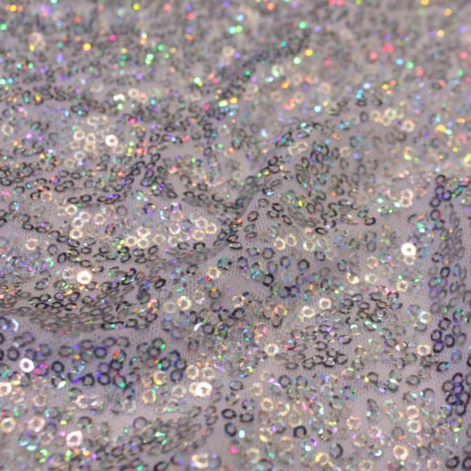 Flirt Stretch Mesh Sequin Fabric | CDW