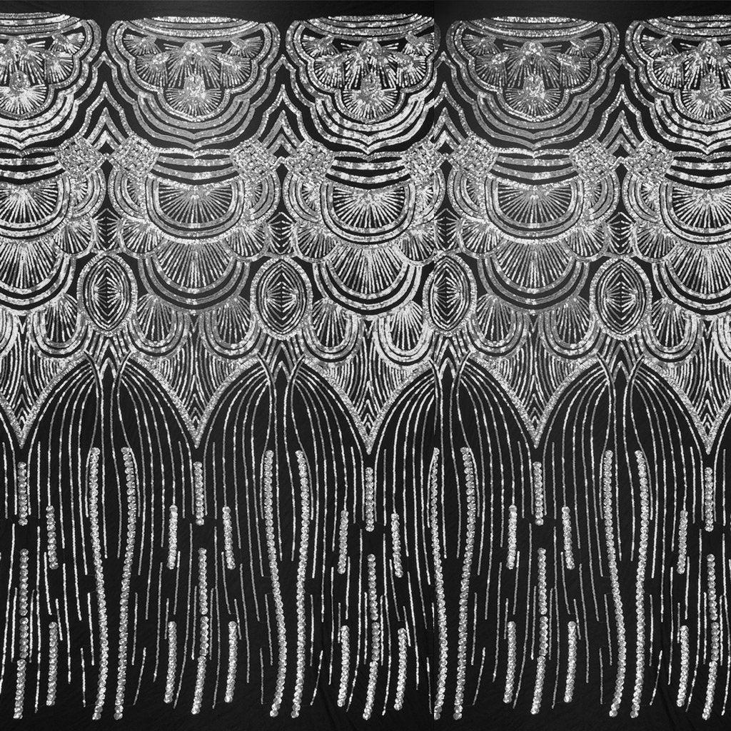 Gatsby Stretch Mesh Sequin | CDW