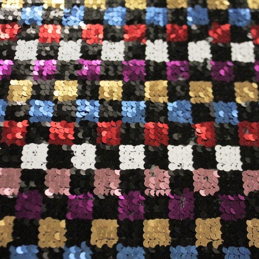 Glistenup Stretch Mesh Sequin Fabric | CDW