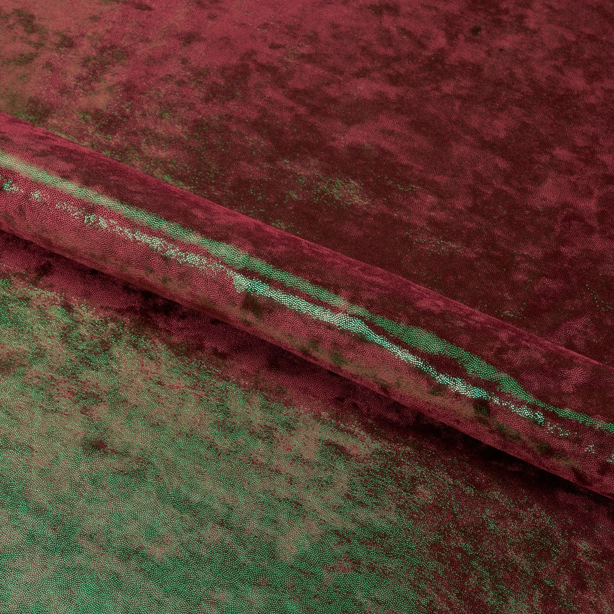 Glorious Foiled on Stretch Velvet Fabric | CDW