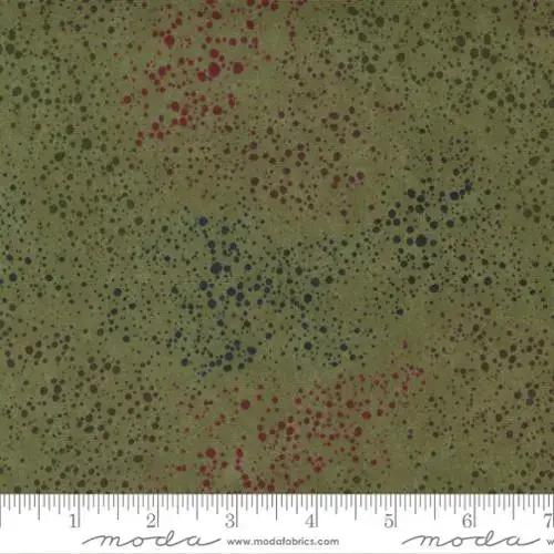 Green Kansas Troubles Cotton Wideback Fabric per yard