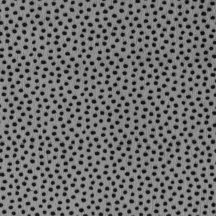 Grey Extra Wide Dottie Cuddle Charcoal Fabric per yard