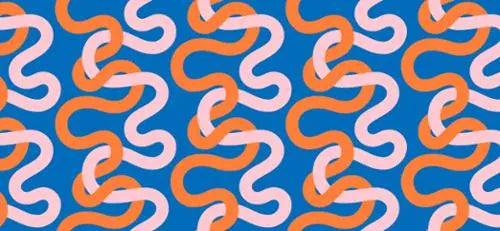 Groove Cotton Candy Tangled Multi Blue Cotton Wideback Fabric Per Yard