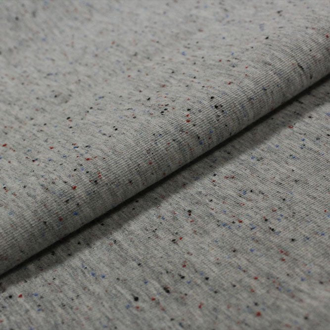 Speckle Cotton Polyester Modal Terry Spandex Fabric | CDW