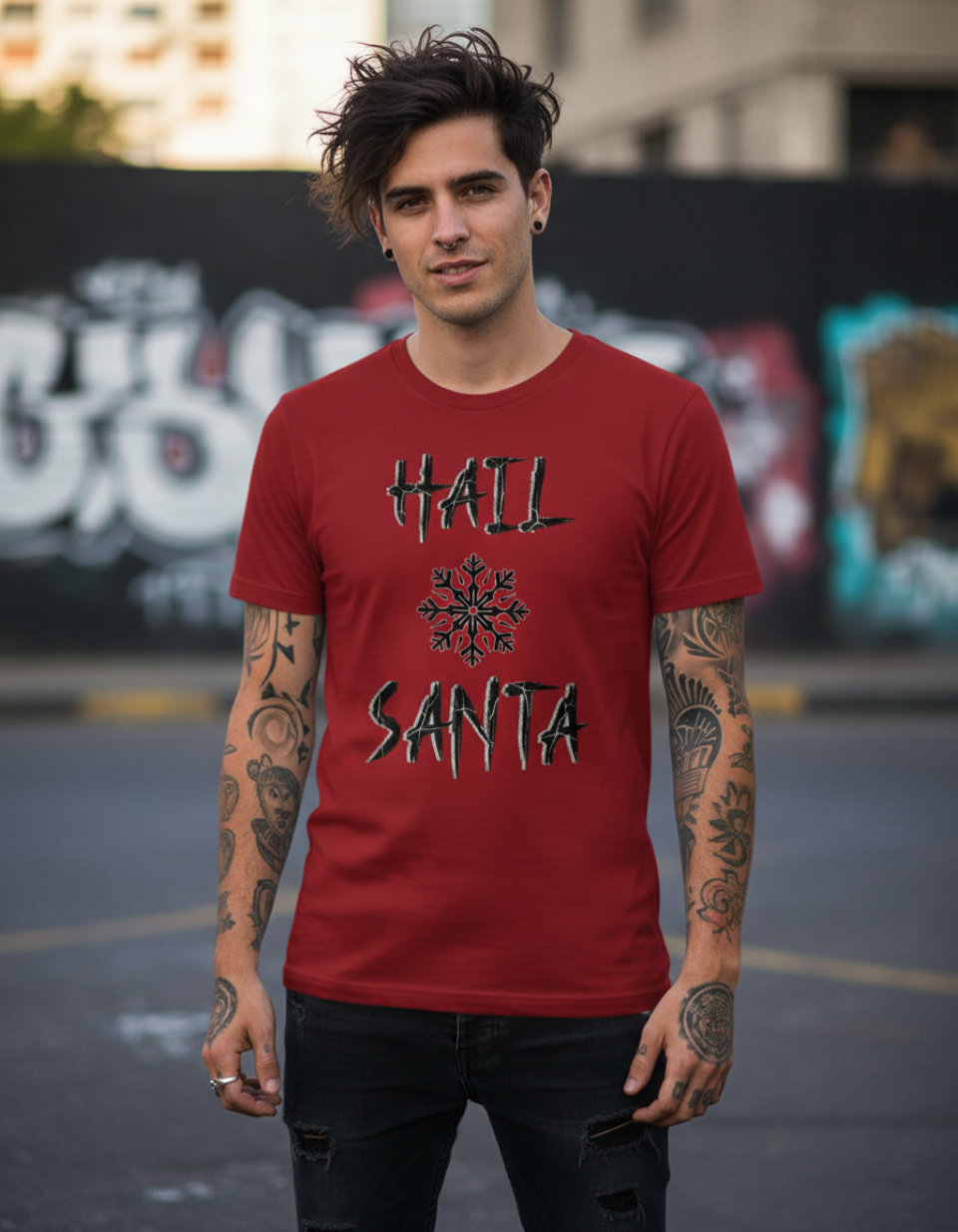 Hail Santa Snowflake