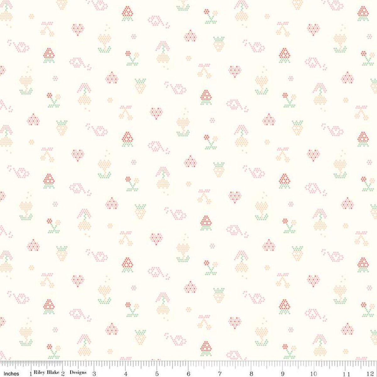 Hush Hush 5 Summer Love Cotton 43"/44" Fabric Per Yard