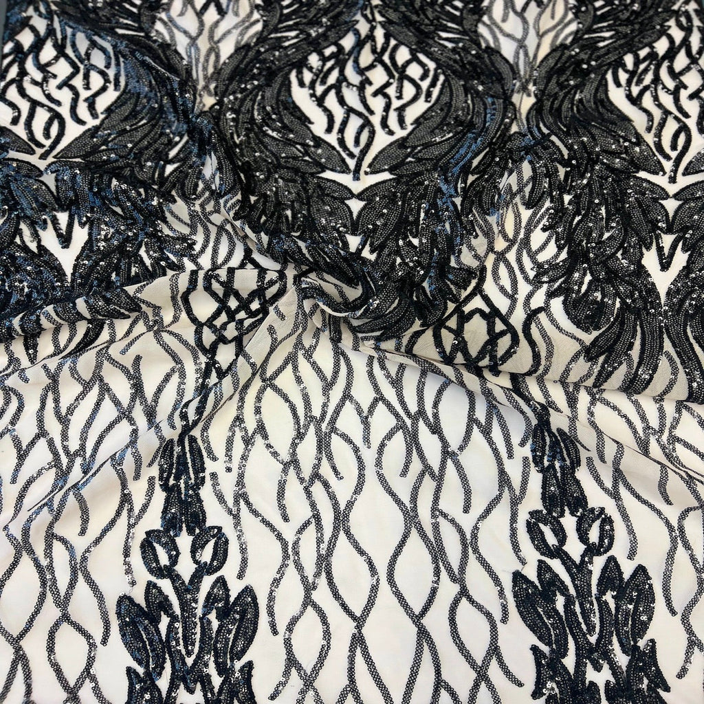 Lioness Stretch Sequins Fabric