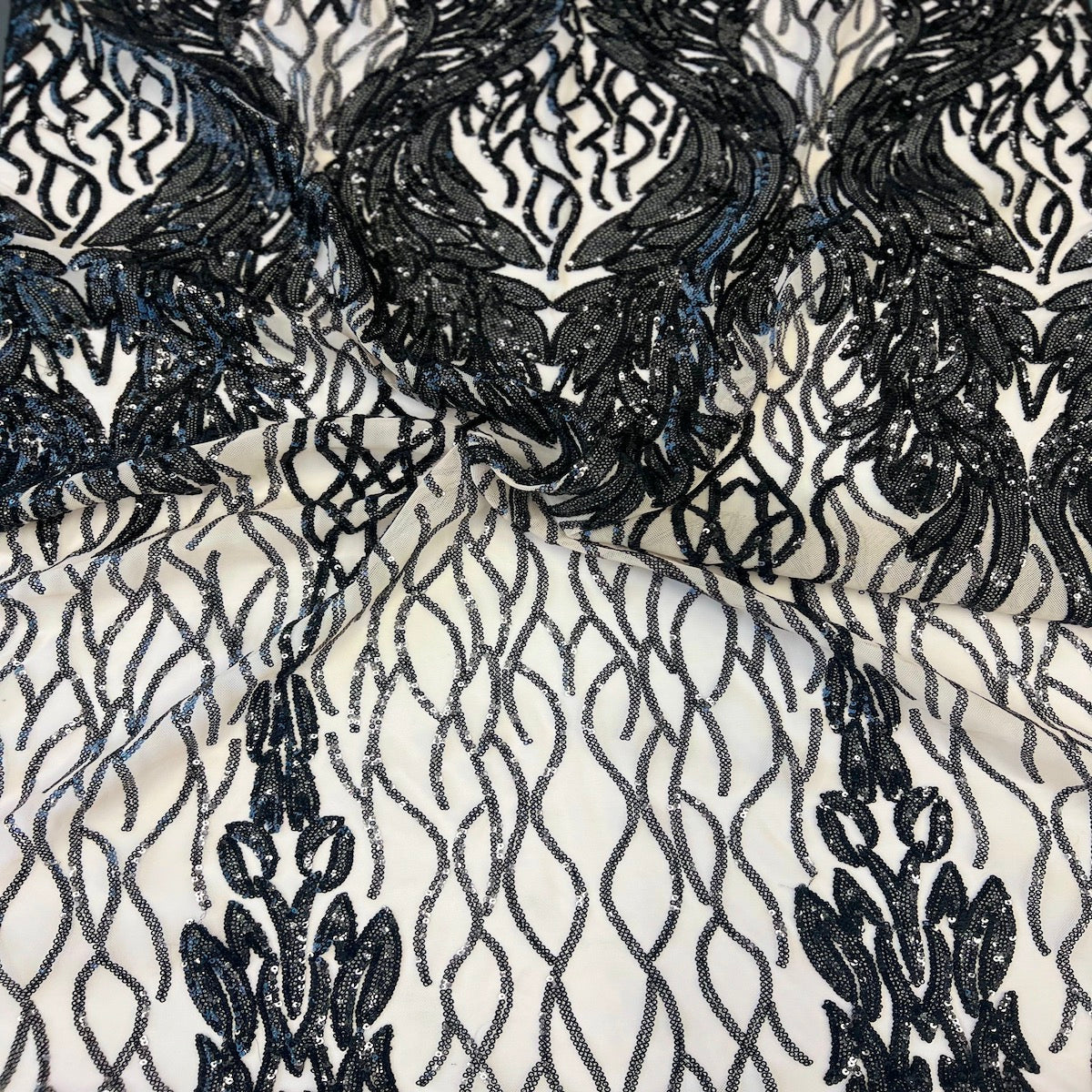 Lioness Stretch Sequins Fabric