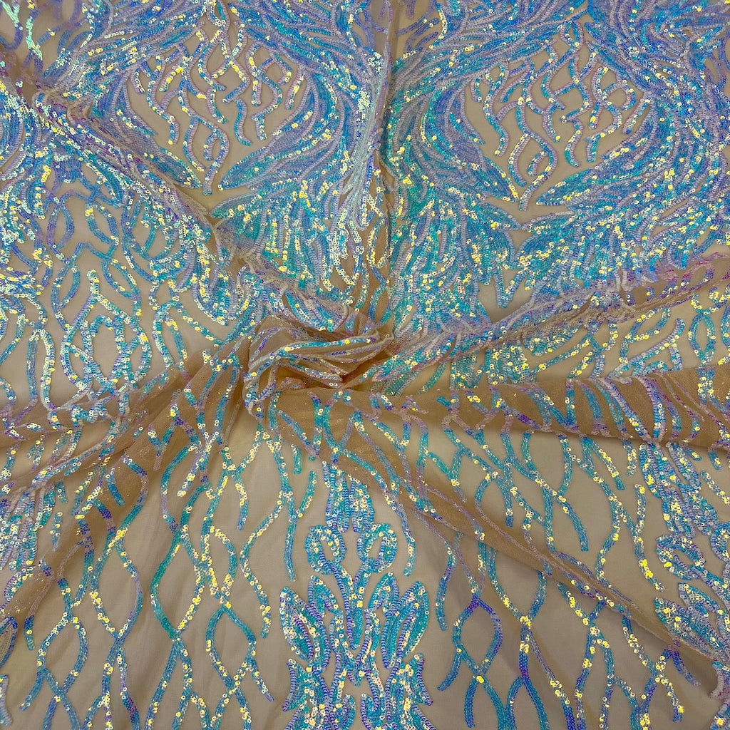 Lioness Stretch Sequins Fabric