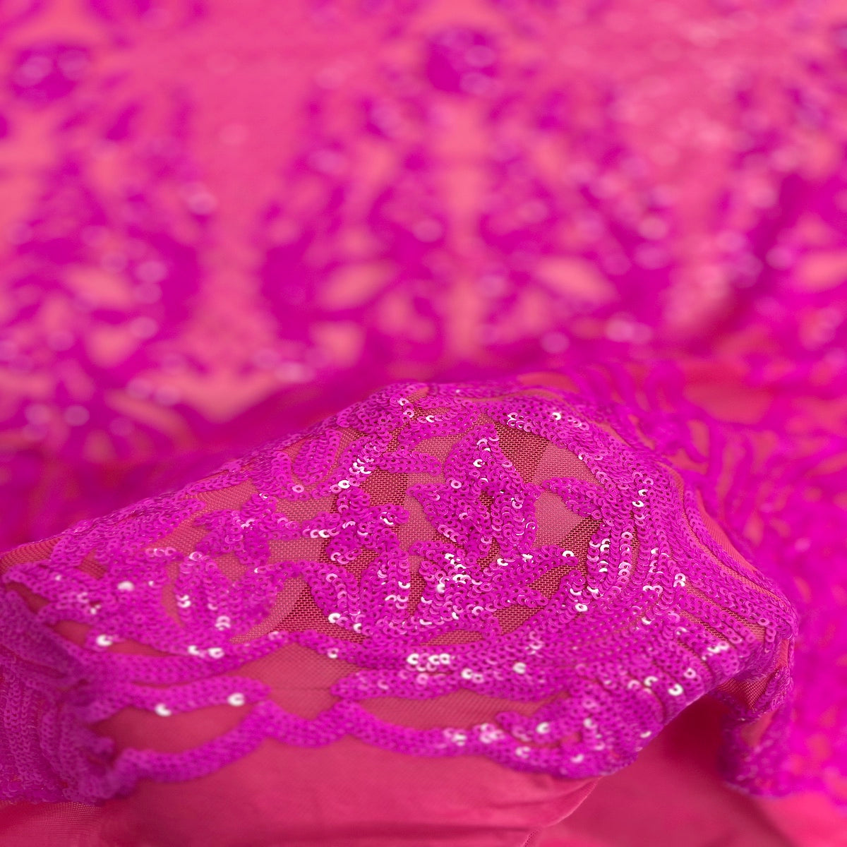 Luna Stretch Sequins Fabric