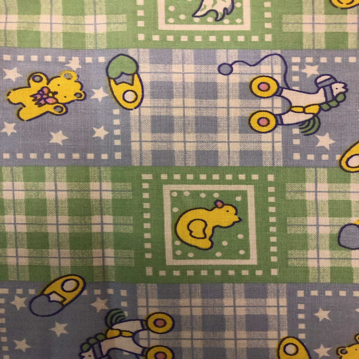 Rubber Ducky Print Poly Cotton Fabric