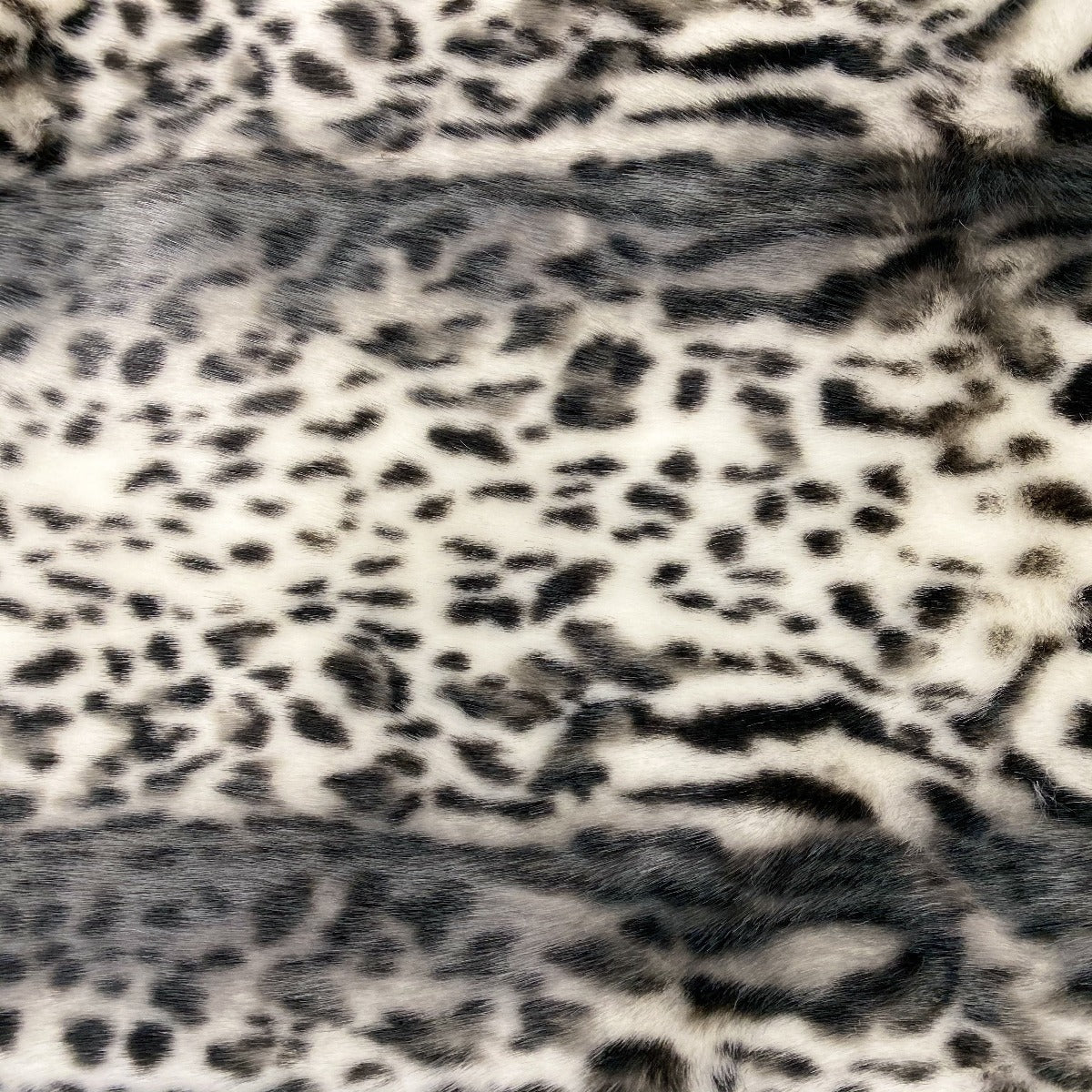 Leopard Print Faux Fur Fabric