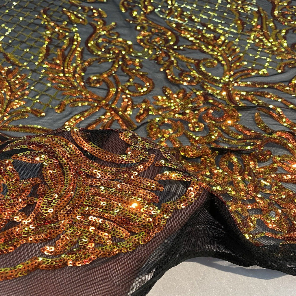 Luna Stretch Sequins Fabric