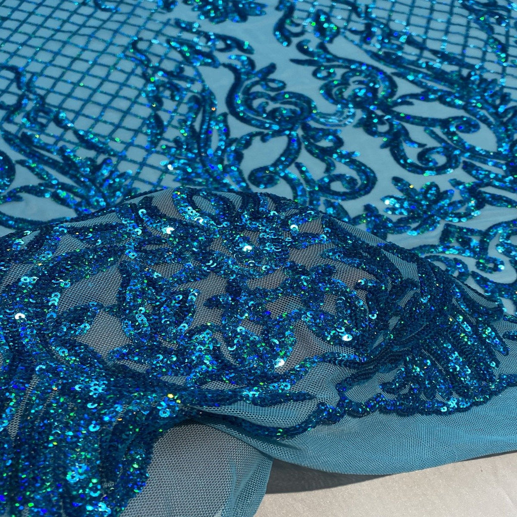 Luna Stretch Sequins Fabric