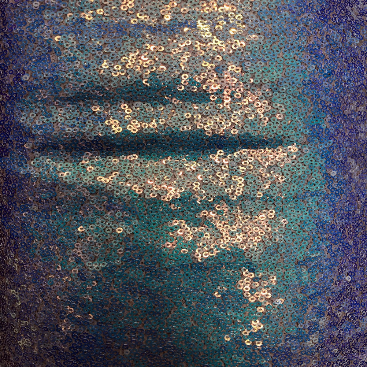 Iridescent All Over Sequins Fabric