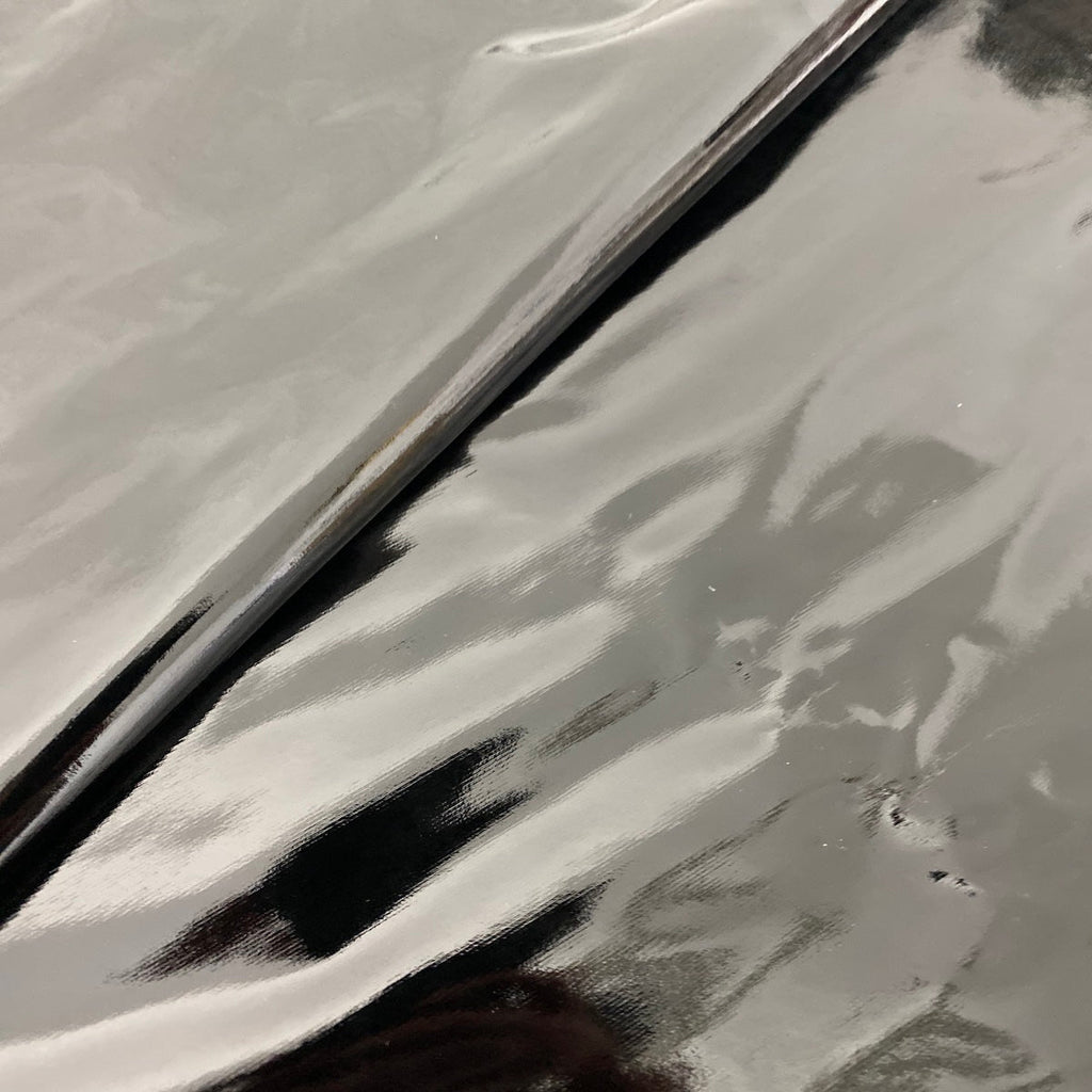 Patent Faux Leather Apparel Vinyl Fabric