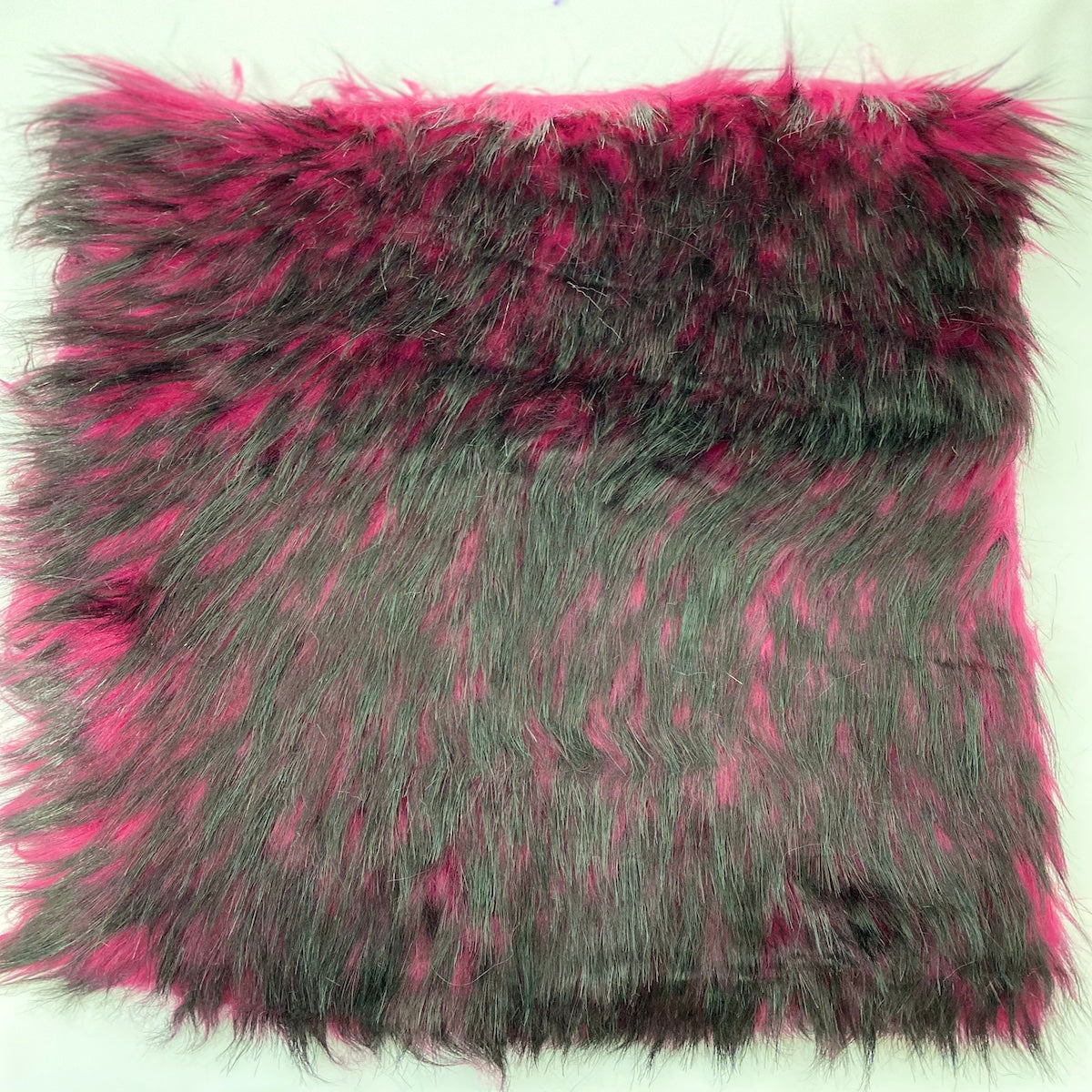 Husky Print Long Pile Shaggy Faux Fur Fabric