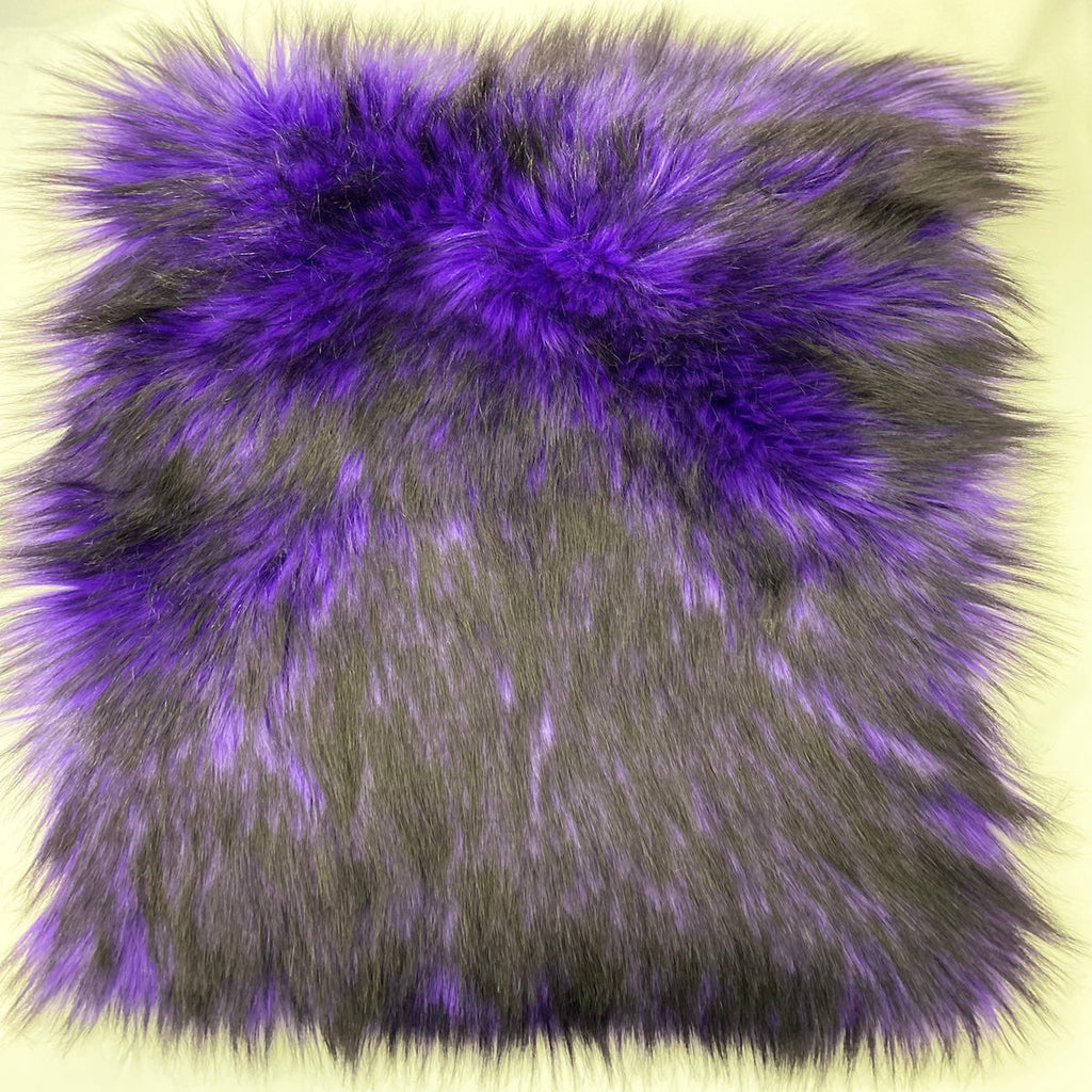 Husky Print Long Pile Shaggy Faux Fur Fabric