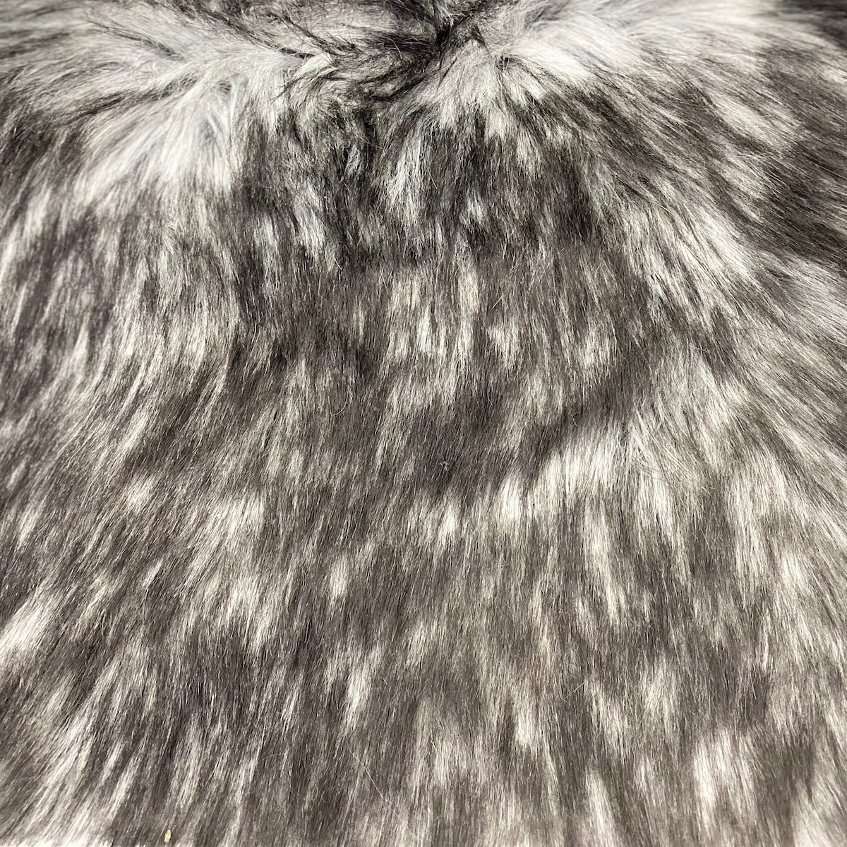 Husky Print Long Pile Shaggy Faux Fur Fabric