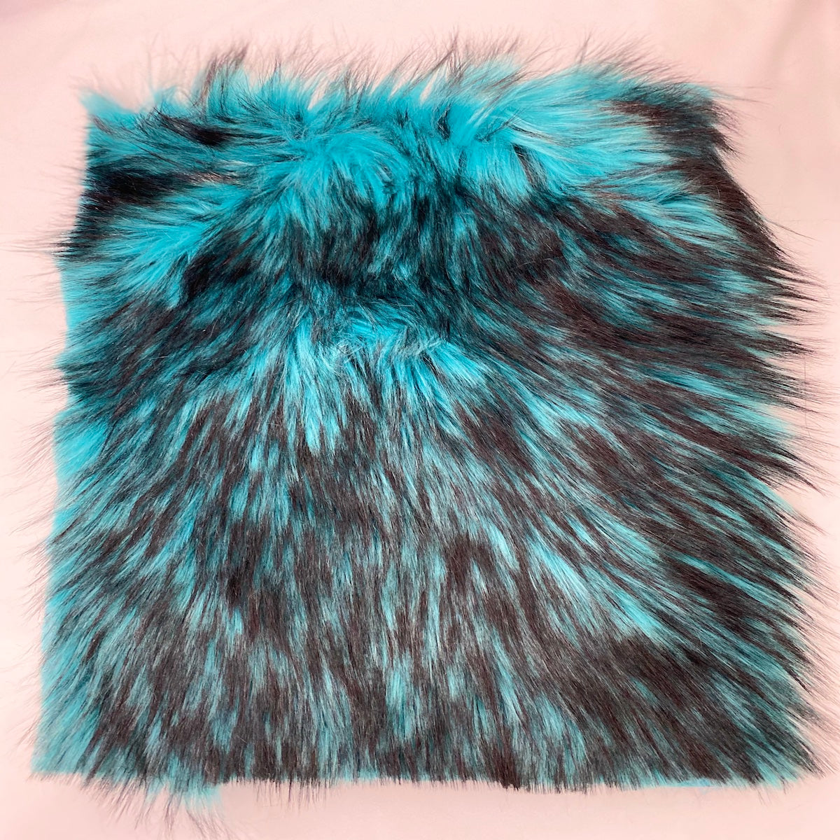 Husky Print Long Pile Shaggy Faux Fur Fabric