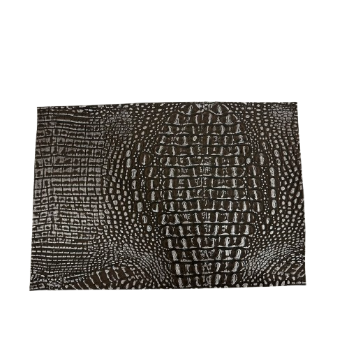 Mugger Two Tone Gator Faux Leather Vinyl Fabric