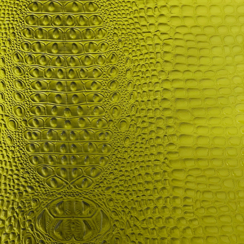 Aussie 3D Embossed Gator Vinyl Fabric